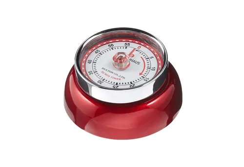 ZASSENHAUS Eieruhr SPEED rot - Metall Eieruhr in rot metallic, präzise Zeitmessung für perfekte Eierkochzeiten