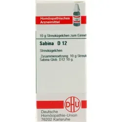 Sabina D 12 Globuli 10 g