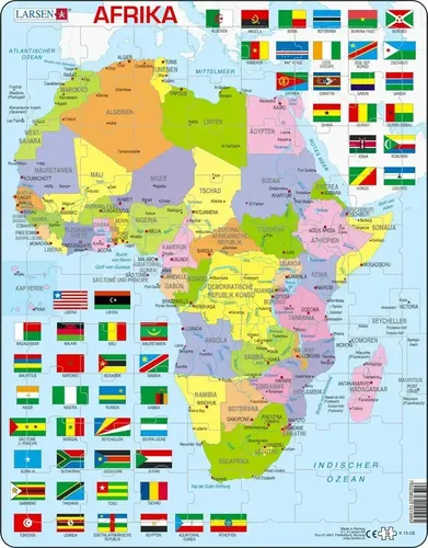 Puzzle - Afrika (politisch)