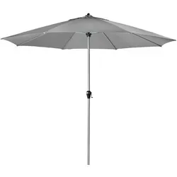 Doppler Sonnenschirm Hellgrau 376x280 cm