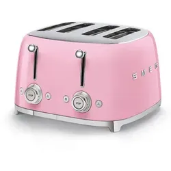 Smeg TSF03PKEU (pink) 4-Schlitz Toaster in pink von Smeg