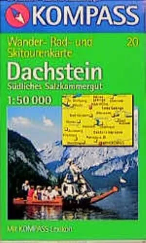 Kompass Karten, Dachstein, Südliches Salzkammergut: Mit Kurzführer. 1:50000 (KOMPASS Wanderkarte)