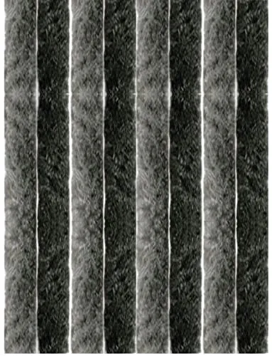 Flauschvorhang Chenille Insektenschutz 140x200 - Fliegengitter für Türen, optimaler Schutz gegen Insekten und angenehmer Sichtschutz durch bauschige Stränge, leicht und pflegeleicht, ideal für Sommermonate.