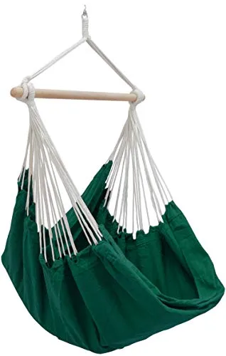 AMANKA XXL Hängesessel 185x130cm - Für 2 Personen bis 150kg - Hängesessel für drinnen und draußen, bietet unvergleichlichen Komfort und entlastet die Wirbelsäule. Ideal zum Entspannen, Lesen oder Träumen - Dein neuer Lieblingsplatz!