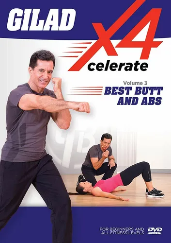 Gilad Xcelerate4 Volume 3 Best Butts And Abs DVD toning workout