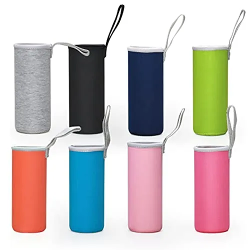 Stück Flaschen Wasserflasche Thermo-Hülle, Flaschen Thermo-Hülle Taschen, Trinkflasche Thermohülle, Thermohülle Isolierhülle, Zur Wärmespeicherung (8 Farben) 8