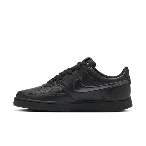Nike Court Vision Low Sneaker Schwarz Größe 37 1/2 - Stylische Sneakers in Größe 37 1/2 von Nike. Aus hochwertigem Lederimitat und Textil gefertigt, bieten sie Komfort und ein modernes Design für jeden Tag.
