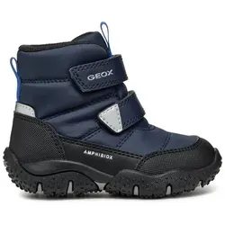 Geox Baby-Jungen B Baltic Boy B ABX B Snow Boot, Navy/ROYAL, 20 EU - Baby Stiefel für Jungen, maximale Wasserundurchlässigkeit und Atmungsaktivität, ideal für nasses Wetter und kalte Temperaturen.