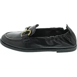 Marc O’Polo 50217243202132990 Slipper (37/black) - Slipper & Loafer mit rutschhemmender Laufsohle, bequemer Lederdecksohle und integriertem Gummizug für optimalen Komfort und Stil.