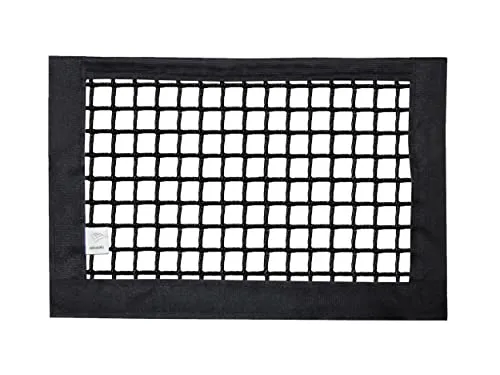 TrunkExpert, Universelle Netztasche mit Klettverschluss, 20 cm x 30 cm Organizer-Tasche, Mehrzweck, Befestigung, Rücksitzwand, Aufbewahrung Organizer mit Klett, Auto Zubehör, 1 Stück