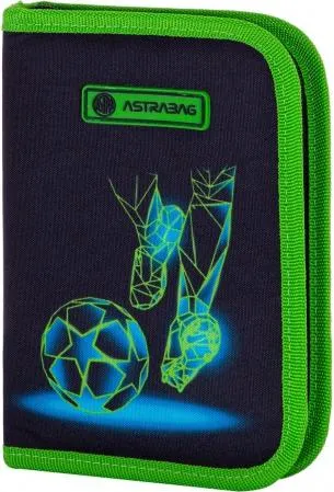 Flip-up-Federmäppchen mit Nachfüllpackung AstraBAG FOOTBALL MOTION, AC11, 503023021