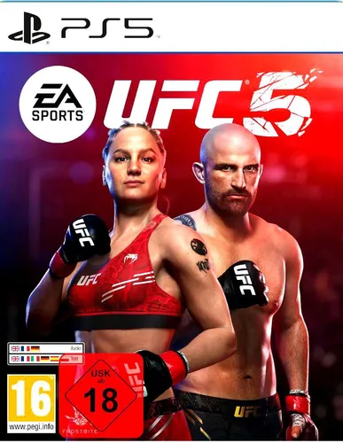 UFC 5 - PS5: Ultimate Fighting Game für PlayStation 5 - Games: Erlebe packende Kämpfe in UFC 5, jetzt für PS5! Mit beeindruckender Grafik und realistischen Bewegungen für ein unvergleichliches Spielerlebnis.