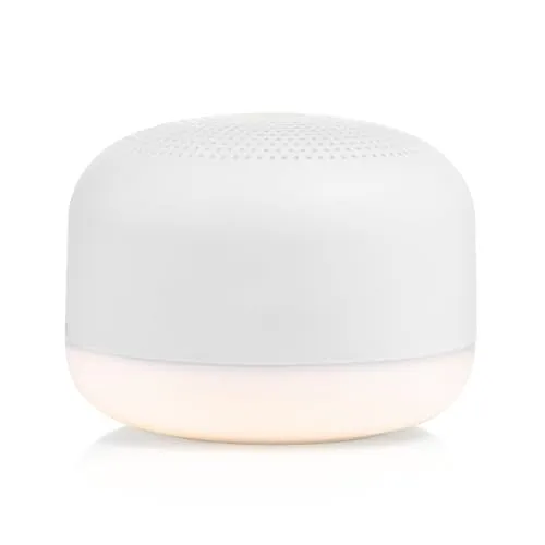 Marpac Yogasleep Travel Mini Portable White Noise Sound Machine, 6 Beruhigende Geräusche, Weiches Dimmbares Nachtlicht, Kompakte Schlaftherapie für Erwachsene & Baby, USB Wiederaufladbar