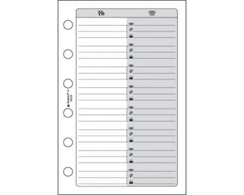 Quo Vadis Terminplaner Timer Adressen 32 Blatt 81x126mm