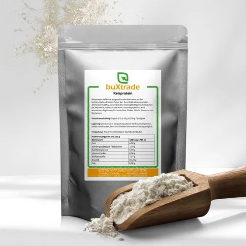 buXtrade Reisprotein Pulver