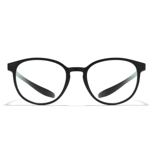 HYPREADER LUPUS BIO-Blaulichtfilterbrille/Lesebrille (+0.00,+1.00,+1.50,+2.00,+2.50,+3.00) verglasbar bei jedem Optiker, auch als Sonnenbrille erhältlich (Schwarz, +1.50)