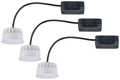 Paulmann LED-Bad-Einbauleuchte 18W Satin - Einbauleuchten mit 3-Step-Dim-Funktion, kompatibel mit der Choose-Serie, ohne Trafo verkettbar und mit wechselbaren Leuchtmitteln – ideal für individuelle Lichtgestaltung im Bad.