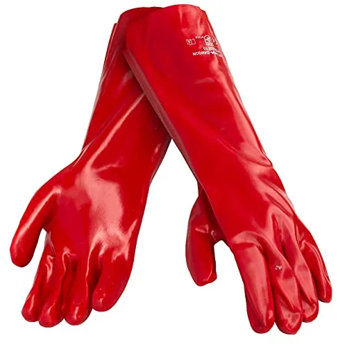 stronghand Dicke Gummihandschuhe aus PVC - 60 cm lang