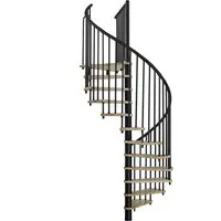 Minka Spindeltreppe Spiral Effect 38 in schwarz von Minka