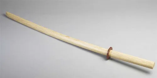 Bokken Holz weiß, Samurei Holzschwert 08 von Asia Art Factory