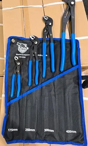 Zangen Set Wasserpumpenzangen 175mm/250mm/300mm/400mm 4-tlg.
