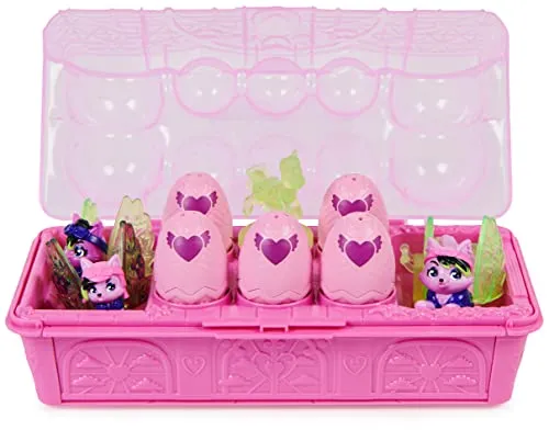 Hatchimals Rainbowcation Eierkarton mit Wolf-Familie – Spielset