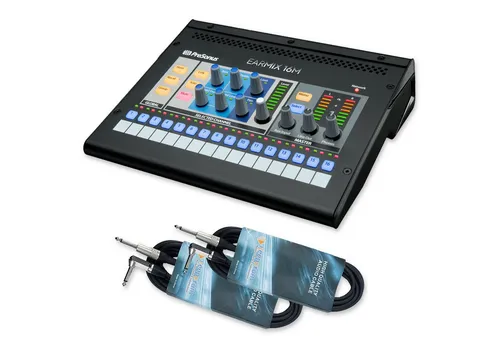 Presonus Mischpult Presonus Earmix 16M 16-Kanal Monitor-Mixer mit 2x Kabel, (Mischpult, Monitor Mixer), Mischpult 16-Kanal Monitor-Mixer