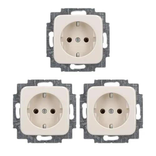 Busch-Jaeger Elektroinstallation Steckdose 3-fach - Steckdosen & Zubehör, hochwertige Verarbeitung und einfache Installation für mehr Sicherheit und Komfort in Ihrem Zuhause.