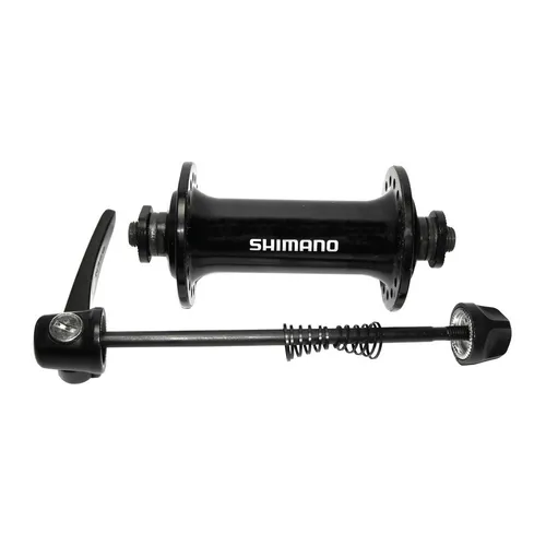 SHIMANO Tiagra Vorderrad-Nabe HBRS400 100mm, 32 Loch, schwarz - Hochwertige Vorderrad-Nabe für Fahrräder, 32 Loch, aus robustem Aluminium. Ideal für zuverlässige Leistung und Langlebigkeit im Einsatz. Perfekt für anspruchsvolle Radfahrer.