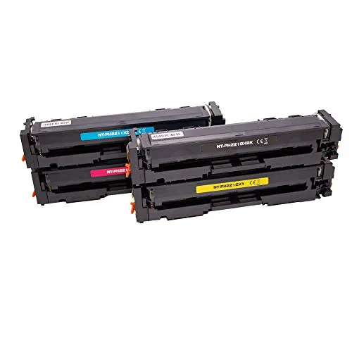 ABC Kompatibles Set 4X Toner (MIT CHIP) für Canon 067 LBP630C LBP631CW LBP633CDW MF650C MF651CW MF652CW MF655CDW MF657CDW MF658CW