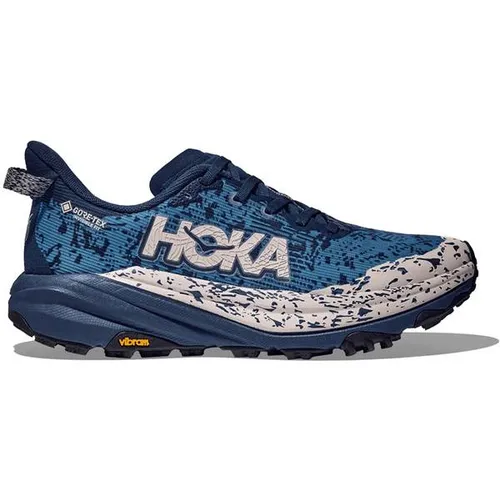 Hoka One One Speedgoat 6 Gore-Tex Laufschuhe Damen - Ideal für Trail-Abenteuer - Laufschuhe für Damen mit Gore-Tex-Material, das für optimalen Wetterschutz sorgt und dir Gelassenheit auf allen Geländearten bietet.