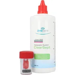 Lenscare ClearSept 380 ml + Behälter 1 P