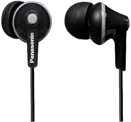 Panasonic RP-HJE125E-K In-Ear Kopfhörer schwarz - Kopfhörer mit auswechselbaren Pass-Stücken, ideal für den Street-Einsatz und optimalen Tragekomfort.