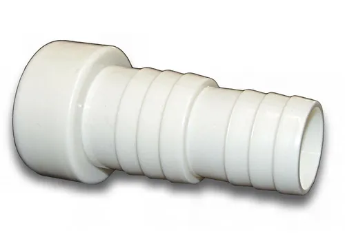 Pool Schlauchtülle Ø32 / 38 mm x Klebestutzen DN50 / Verbinder Fitting Ø50x38/32