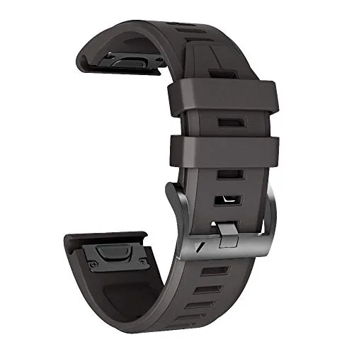 NotoCity für Garmin Fenix 6 pro/5 plus Armband, Quickfit 22mm für Fenix 6/7/8 47mm/5/7 pro/E 47mm, Armband 22mm für Garmin Forerunner 935/945/965, Epix 2, Instinct, Approach S60 Uhrenarmband(Schwarz)
