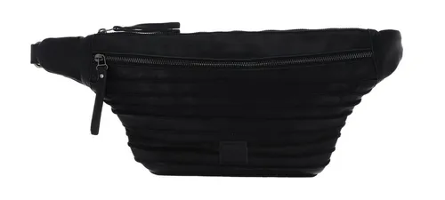 FREDsBRUDER Gürteltasche Riffel in schwarz von FREDsBRUDER