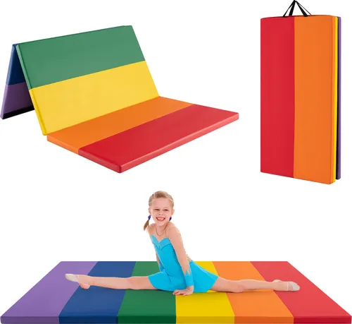 COSTWAY Turnmatte klappbar, 180 x 120 cm