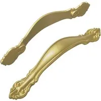 vidaXL Griff 2 Stk Gold 143 x 19,2 x 20 mm Zinklegierung 864719