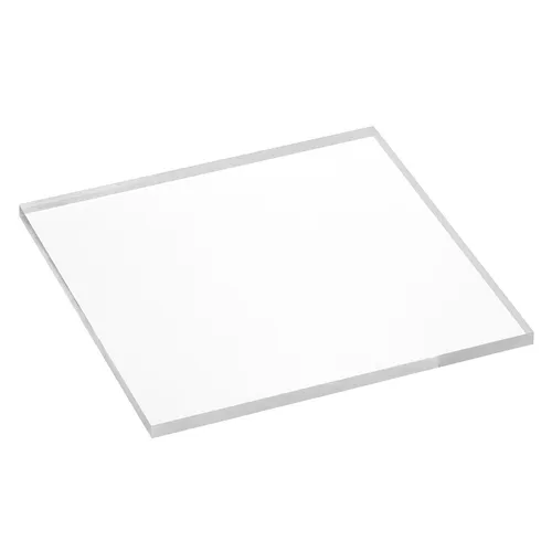 Quadratische Acrylglasscheibe 100x100x4mm transparent - Zeigis®
