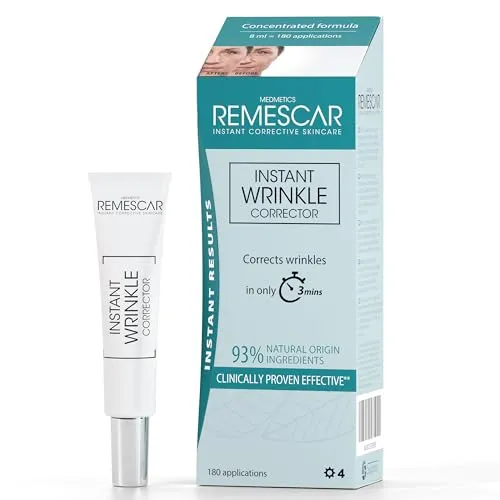 Remescar Sofortiger Faltenkorrektor 8 ml - Hochwertiger Faltenkorrektor für die Augenpartie, ideal für alle Hauttypen. Die Creme bietet eine sofortige Auffrischung und sorgt für ein strahlendes Aussehen.
