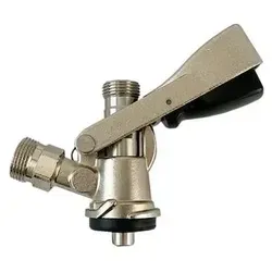 Zapfkopf - Keg Verschluss Korb-Fitting mit Oberem Ausgang - Sonstige Elektroinstallationsartikel, hochwertiger Keg-Verschluss aus Markenware, ideal für Keller- und Thekenanstich, Made in Germany!