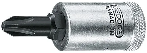GEDORE Schraubendrehereinsatz 3/8 Zoll, Kreuzschlitz PH 3, 1 Stück, IKS 30 3