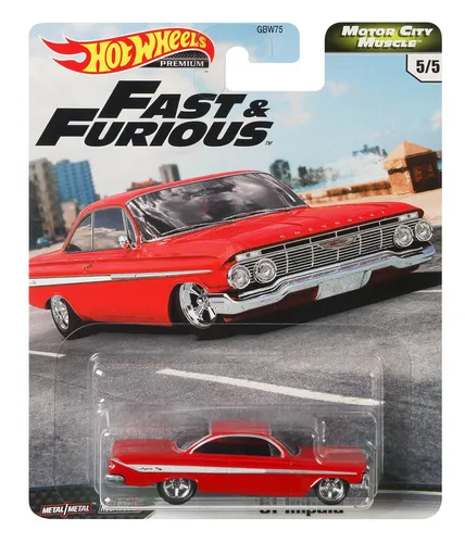 AUSWAHL: Mattel GBW75 - Hot Wheels Fast & Furious - Motor City Muscle Modellauto