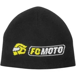 FC-Moto Logo-B Beanie, schwarz-gelb für Männer