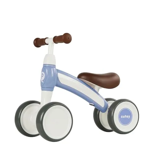 Baby-Laufrad für 10–36 Monate, Laufräder für Kinder mit 4 Rädern ohne Pedal für 2 Jährige & Geburtstagsgeschenke für Jungen und Mädchen ab 1 Jahr