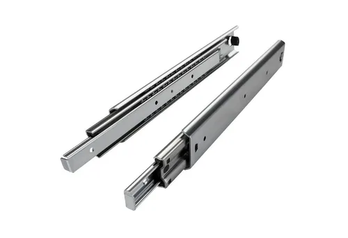 SOTECH Vollauszug 80 Kg 1500 mm KV1-80-H53-L1500-NF - Hochwertige Schubladenschienen mit 80 kg Tragkraft für leises Öffnen und Schließen. Ideal für Möbel, Maschinen und Fahrzeuge. Lieferumfang: 1 Paar (2 Stück).
