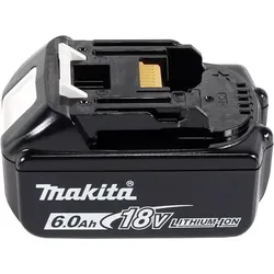 Makita DHR 243 G1J Akku Bohrhammer 18 V mit 6,0 Ah Akku - Akkuschrauber für Bohren, Hammerbohren und Meißeln, bürstenloser Motor und hohe Schlagkraft von 2,0 J, ideal für anspruchsvolle Projekte.