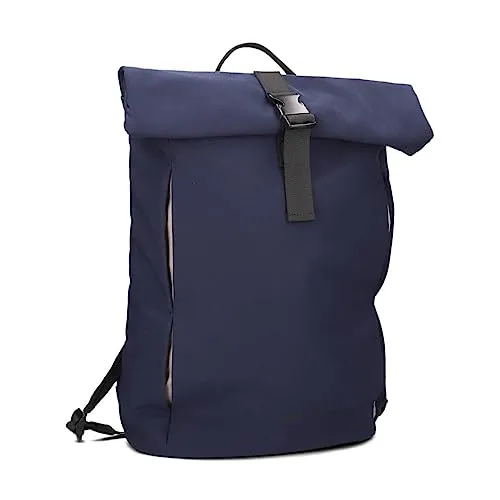Zwei Rucksack Dunkelblau - Praktischer Daypack für jeden Tag - Daypack mit verstellbaren Schulterriemen und vielseitigen Fächern, ideal für Schule oder Freizeit.