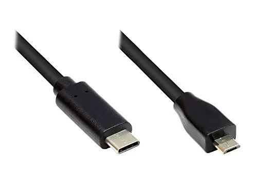 Good Connections USB2.0 Kabel Micro B-C schw. 3m