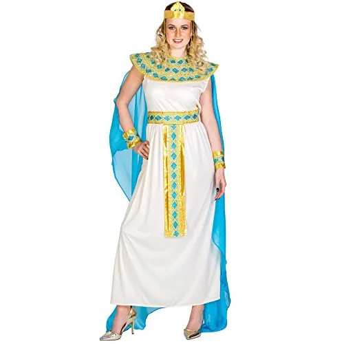 tectake dressforfun Frauenkostüm Kleopatra Ägypterin - Kostüm-Outfits für Erwachsene, bezauberndes Kleid mit königlichem Haarschmuck für einen unwiderstehlichen Auftritt als Cleopatra.